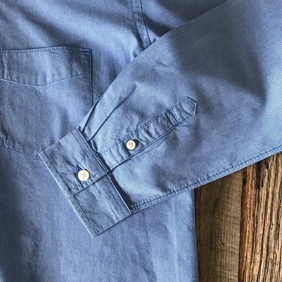 GAP Kids Mini-Check Oxford Button Down Shirt XXL - Picture 5 of 9